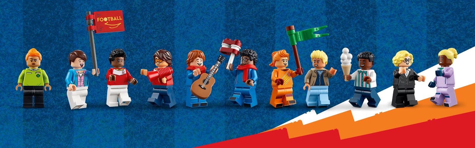 The LEGO Group teams up with the stars of women's football to