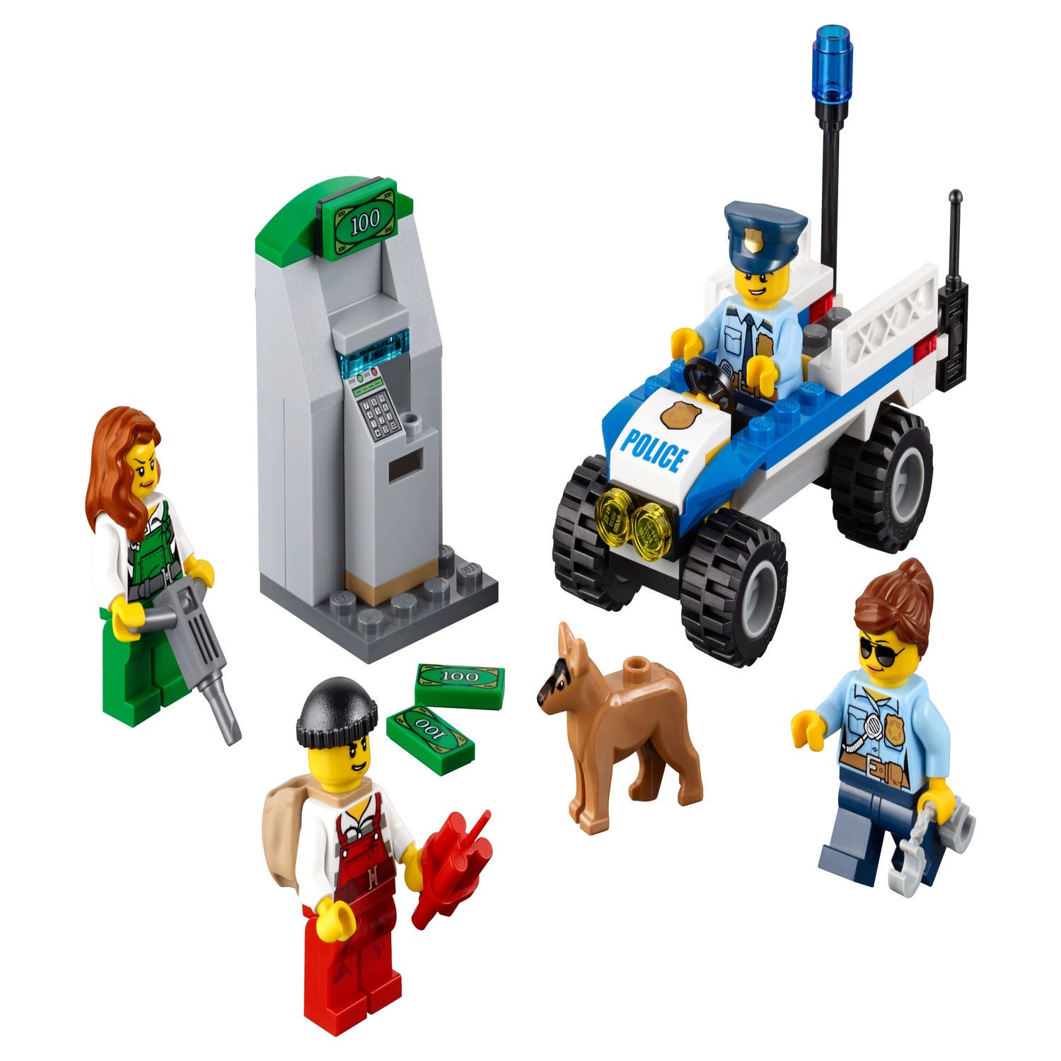 Er is behoefte aan Afwijken Verwoesten Police Starter Set 60136 | City | Buy online at the Official LEGO® Shop US