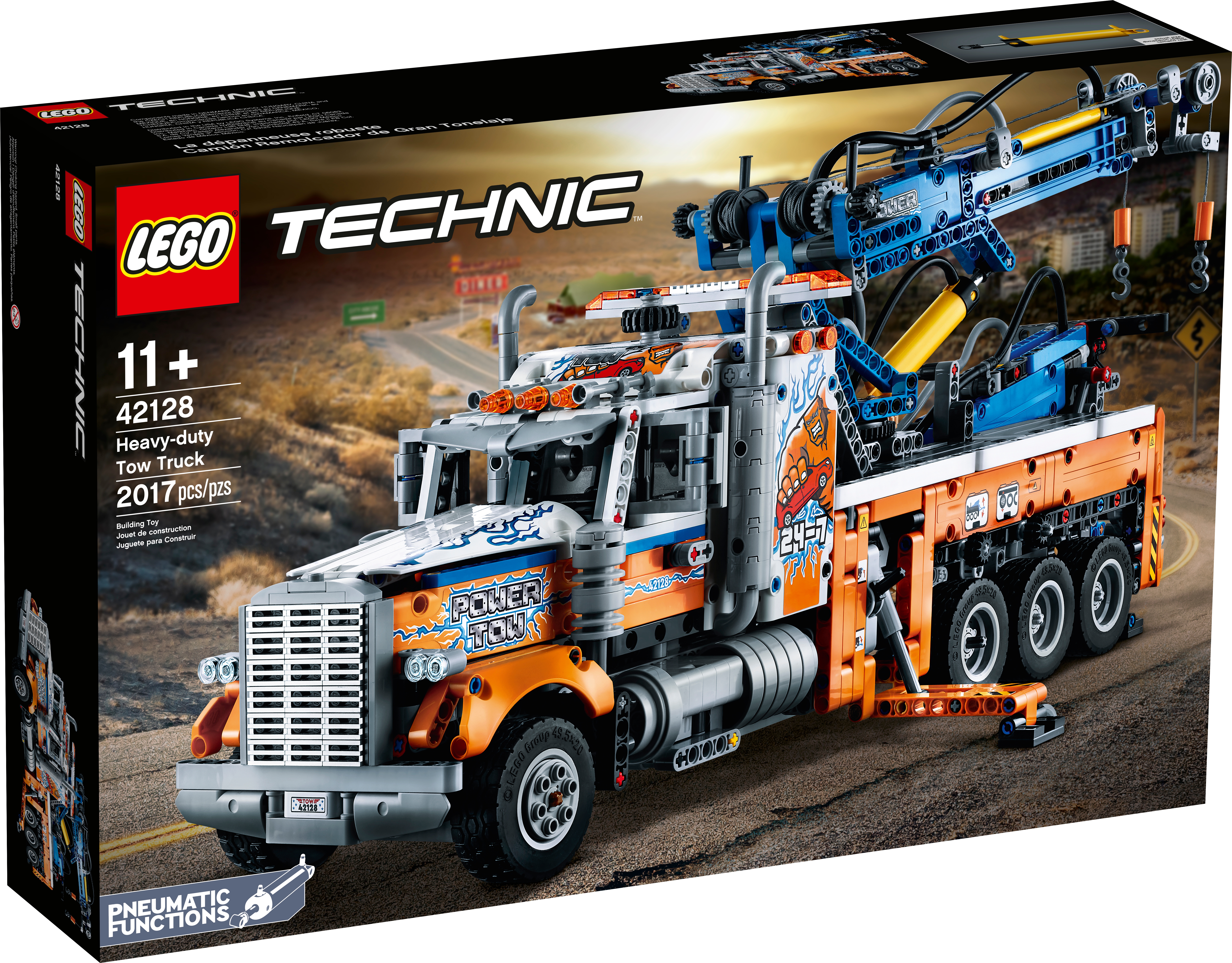 Klassisches LED-Licht-Kit für LEGO Heavy-Duty-Abschleppwagen 42128 Technic LEGO 