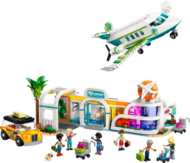Aeroporto e aereo di Heartlake City — set LEGO 42656
