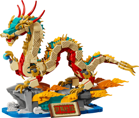 Il drago di buon auspicio — set LEGO 80112