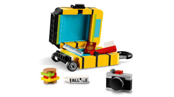 LEGO 40817 La valise jaune — visuel 3 sur 7