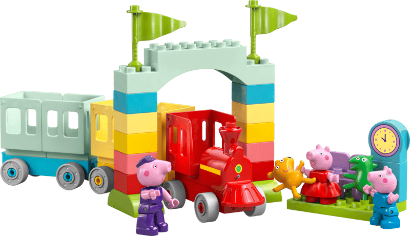 Train Ride with Grandpa Pig — LEGO set 10466