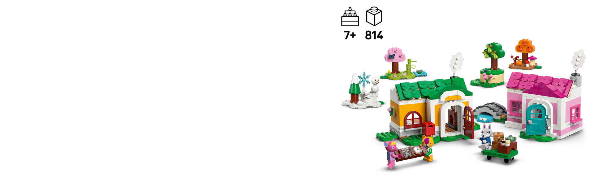 春夏秋冬・ホームデザイナーセット 77057 | Animal Crossing™ |レゴ