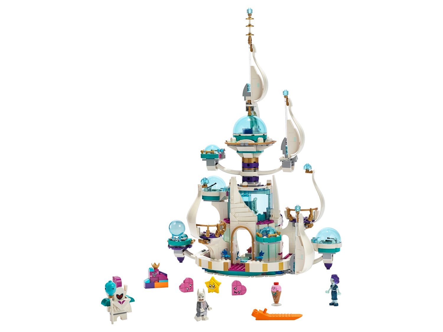 Queen Watevra's ‘So-Not-Evil' Space Palace 70838 THE LEGO® MOVIE 2™ Buy online at the Official LEGO® Shop NL