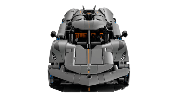 LEGO 42173 Hypercar Koenigsegg Jesko Absolut grise — visuel 4 sur 8