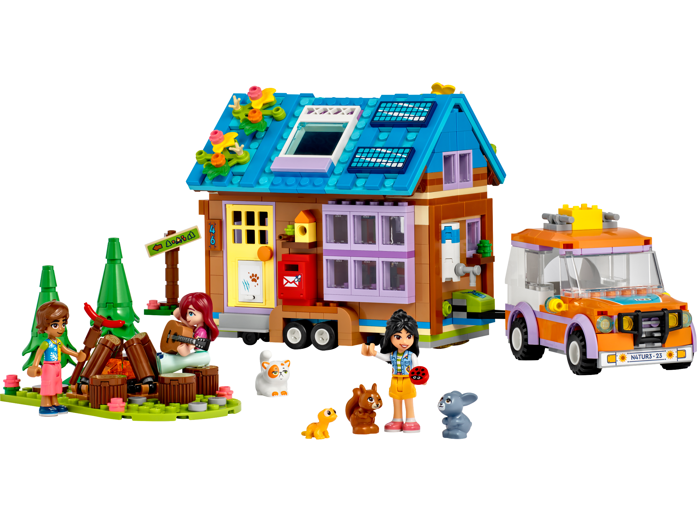 Spis aftensmad brug ventil Mobile Tiny House 41735 | Friends | Buy online at the Official LEGO® Shop US