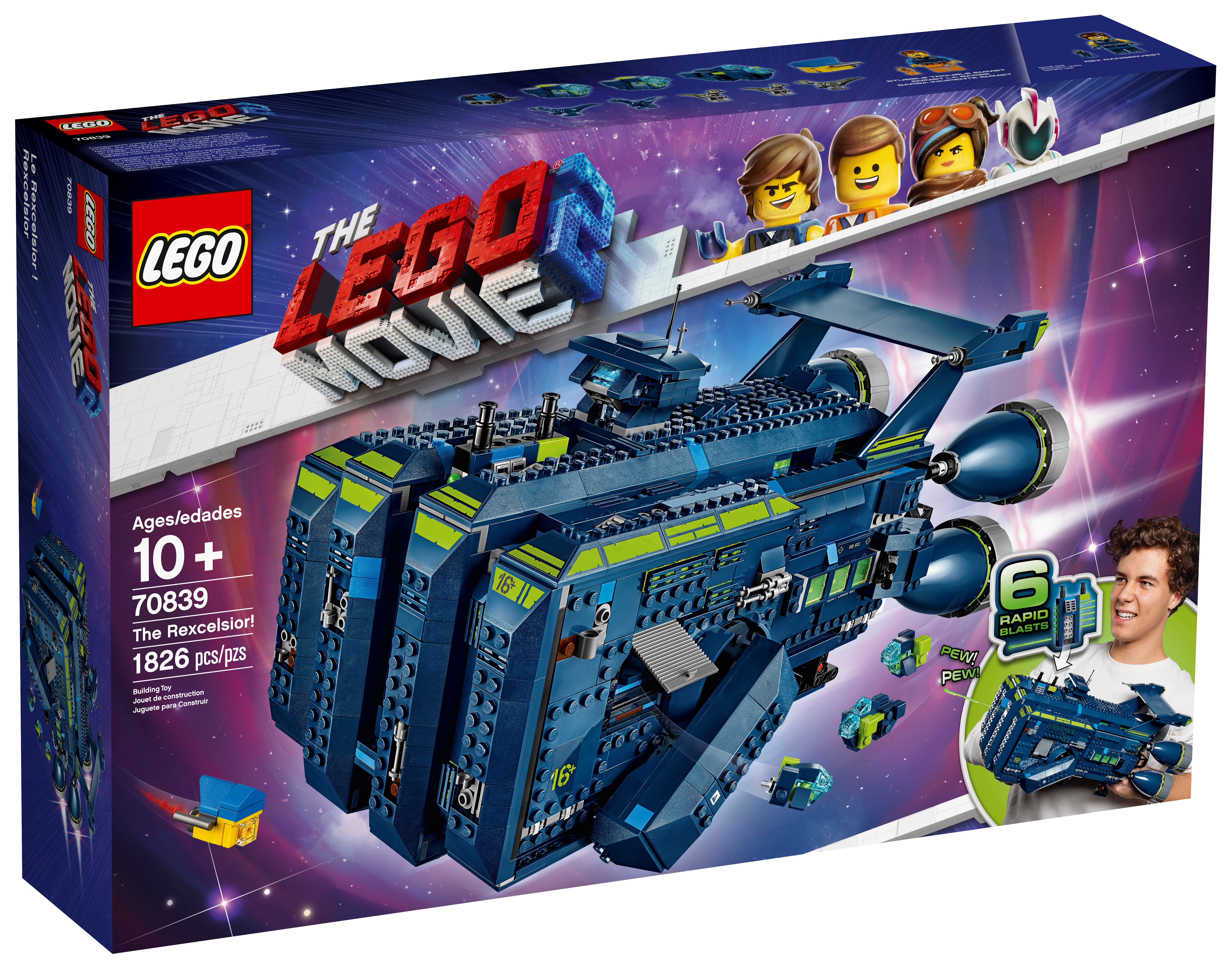 The Rexcelsior! 70839 | THE LEGO® MOVIE 2™ Buy online at the Official LEGO® Shop GB