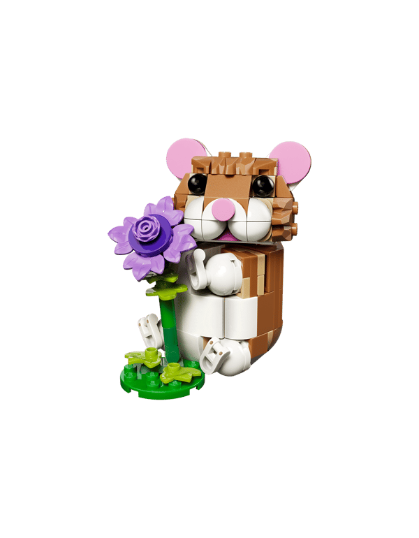 LEGO 31376 L’adorable hamster et la fleur