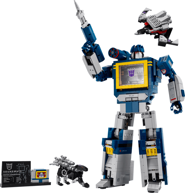 LEGO 10358 Transformers : Soundwave