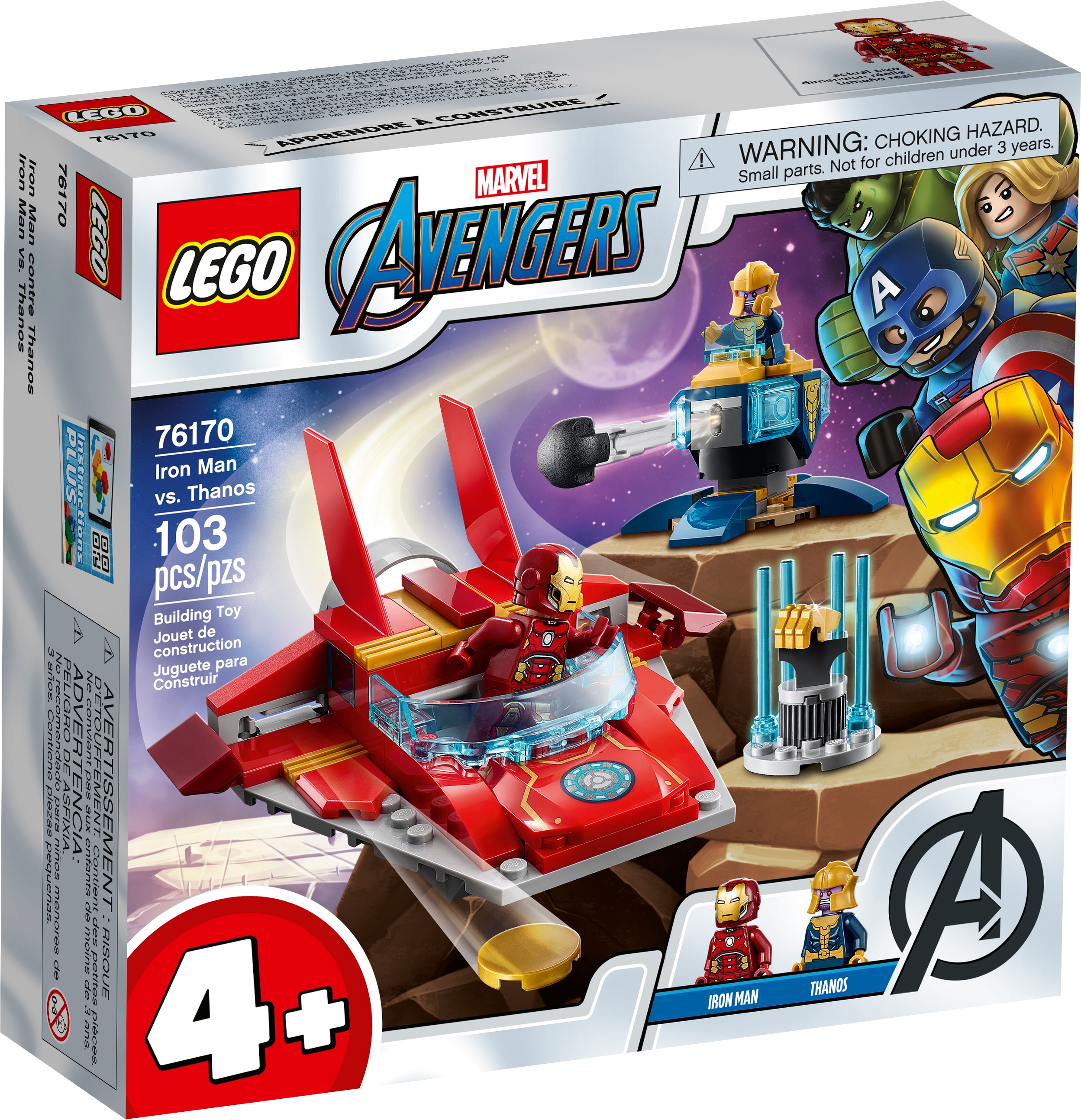 Iron Man vs. 76170 | Marvel | Buy online at the Official LEGO® US