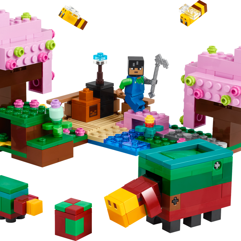 The Cherry Blossom Garden 21260 Minecraft LEGO - Main Image