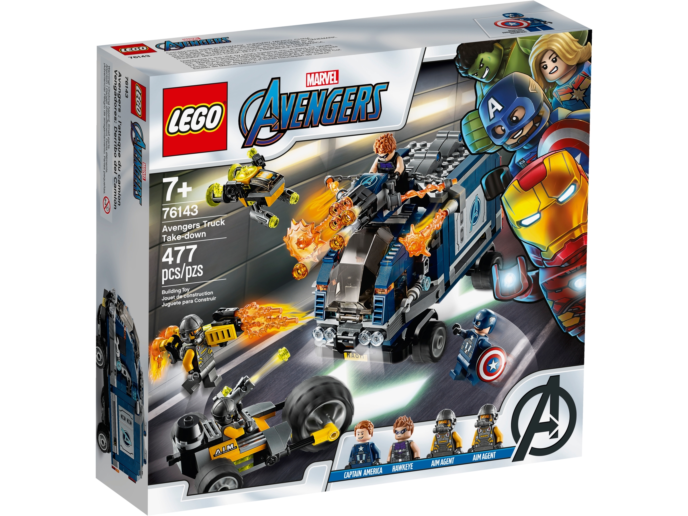 Avengers Truck Take-down 76143 | Marvel | Buy online at the Official LEGO®