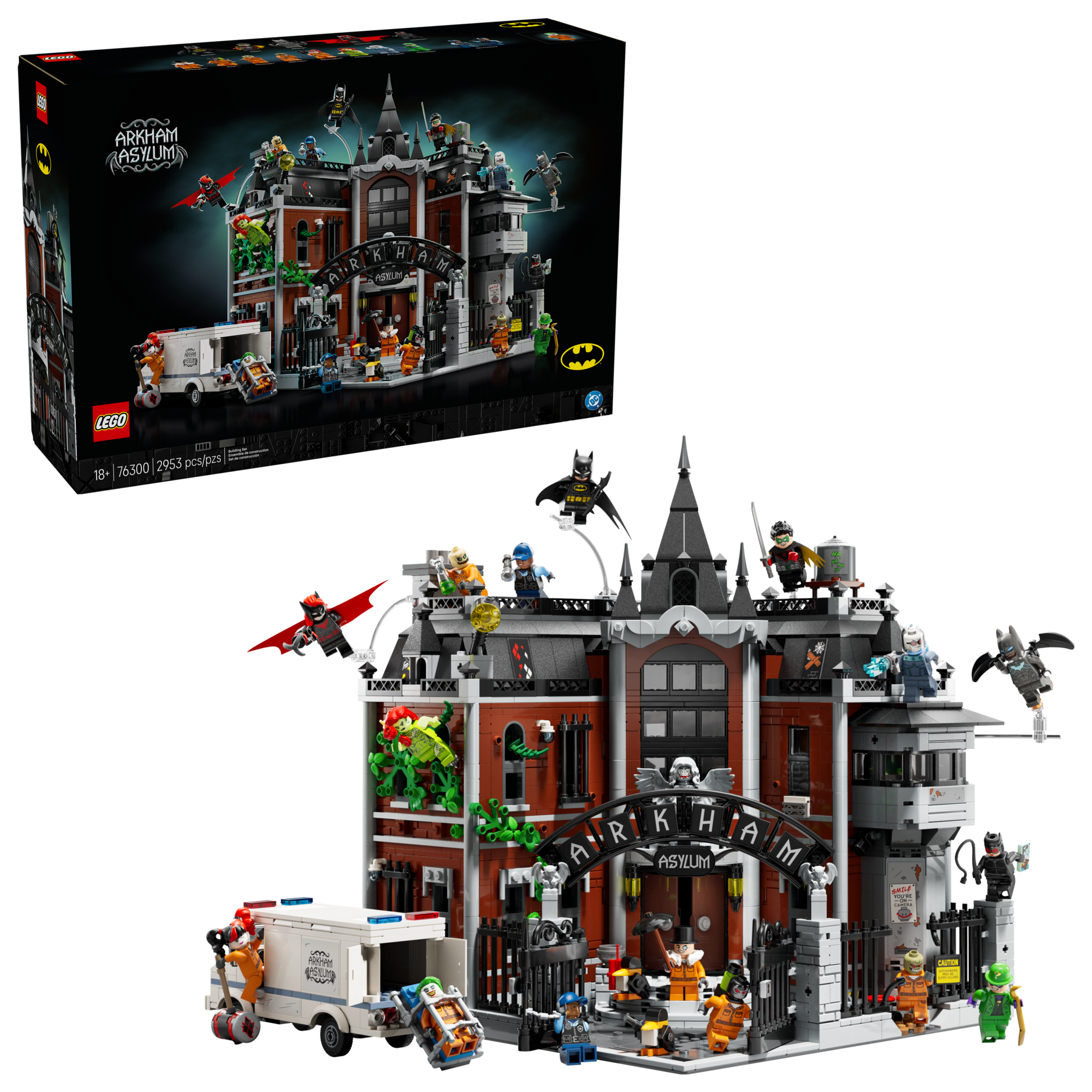 Arkham Asylum™ 76300 | DC | Buy online at the Official LEGO® Shop CA