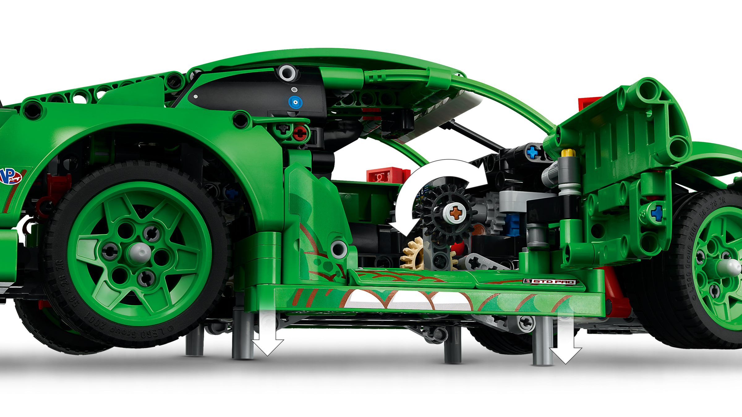 Porsche 911 GT3 R REXY AO Racing Car 42224 | テクニック |レゴ