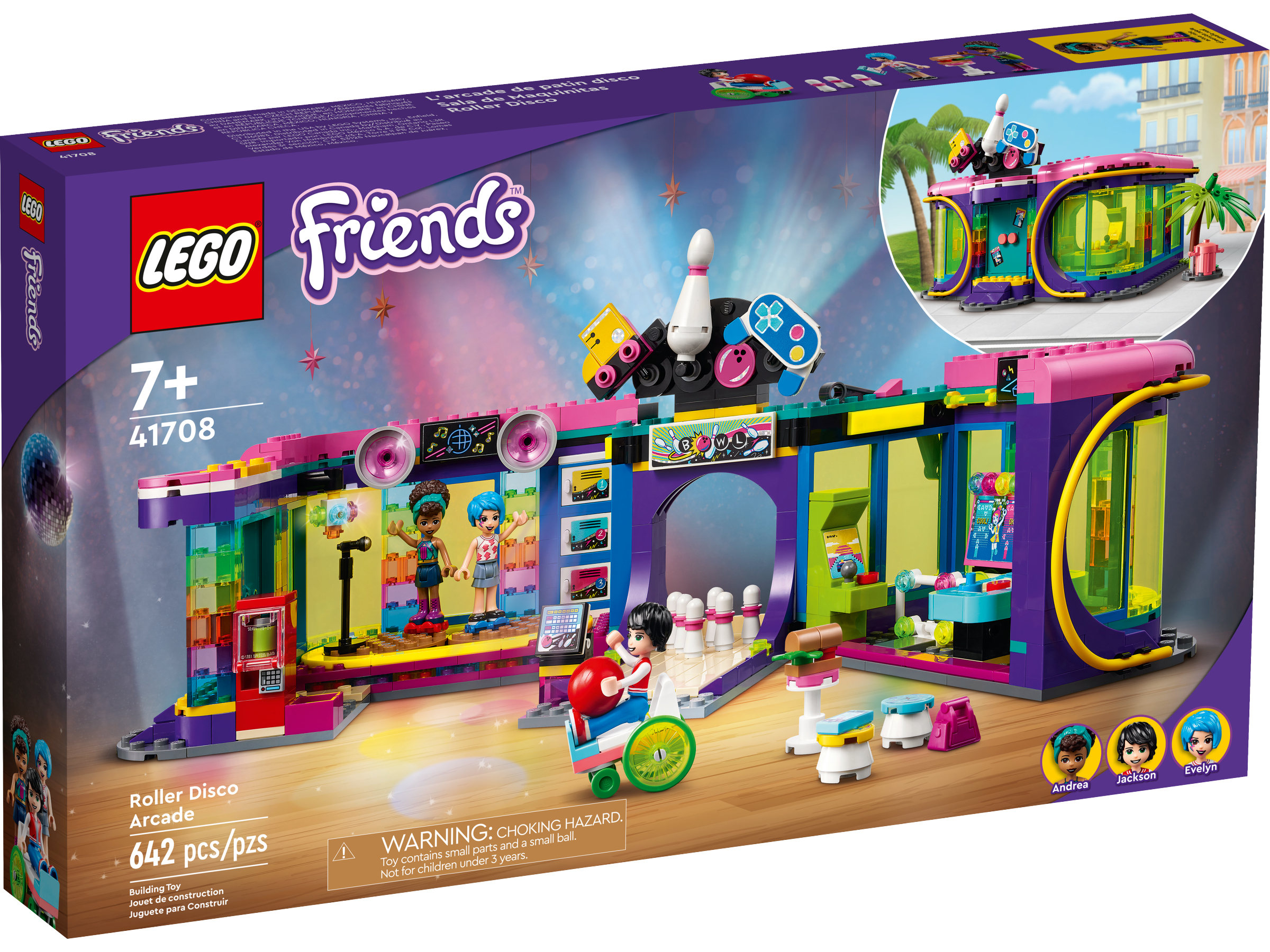 Roller Disco Arcade 41708 | US | at Shop the Buy online Official Friends LEGO®
