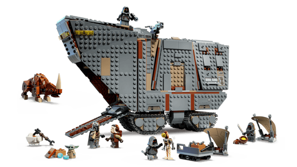 LEGO 75453 Le Sandcrawler™ d'Offworld et le Mudhorn — visuel 5 sur 8