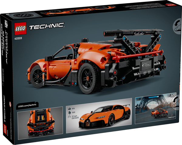 LEGO 42222 Hypercar Bugatti Chiron Pur Sport — visuel 7 sur 7