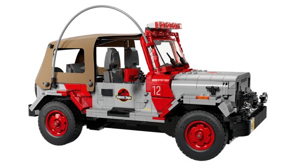 LEGO 77984 Jurassic Park Jeep® Wrangler — visuel 8 sur 8