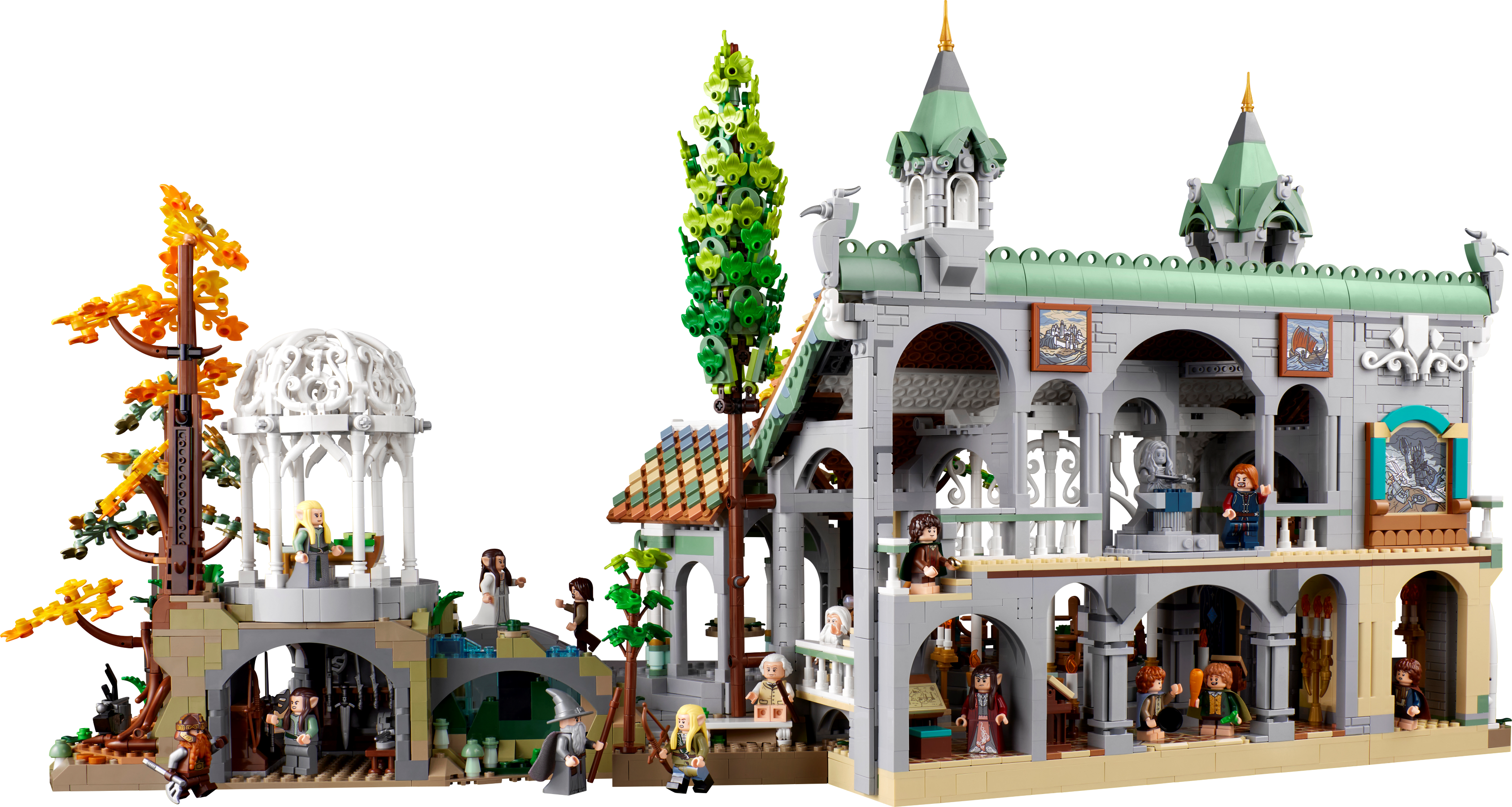 LEGO Icons THE LORD OF THE RINGS: RIVENDELL Building Kit 10316