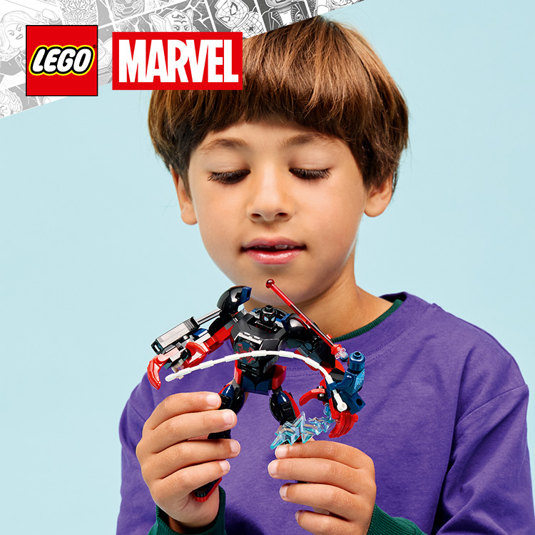 Miles Morales Mech vs. Spider-Man 2099 76337 | Marvel | Buy online