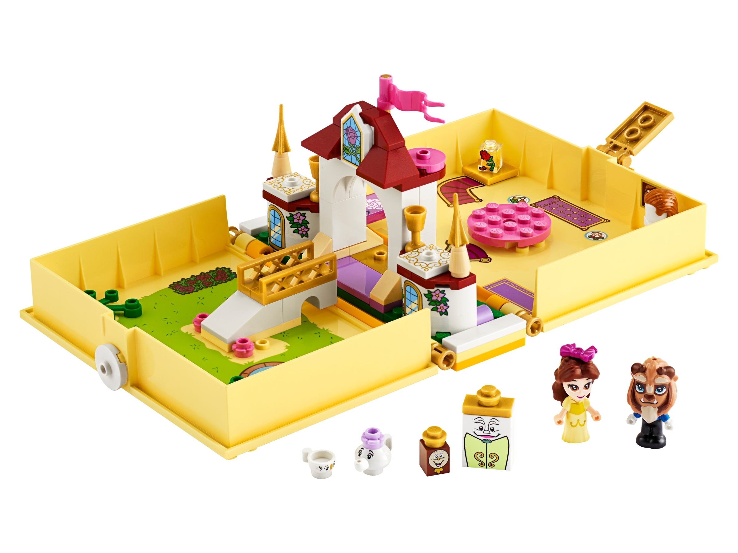 chateau lego belle et la bete