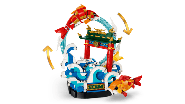 LEGO 80120 Saut de la carpe : symbole de Prospérité — visuel 4 sur 8