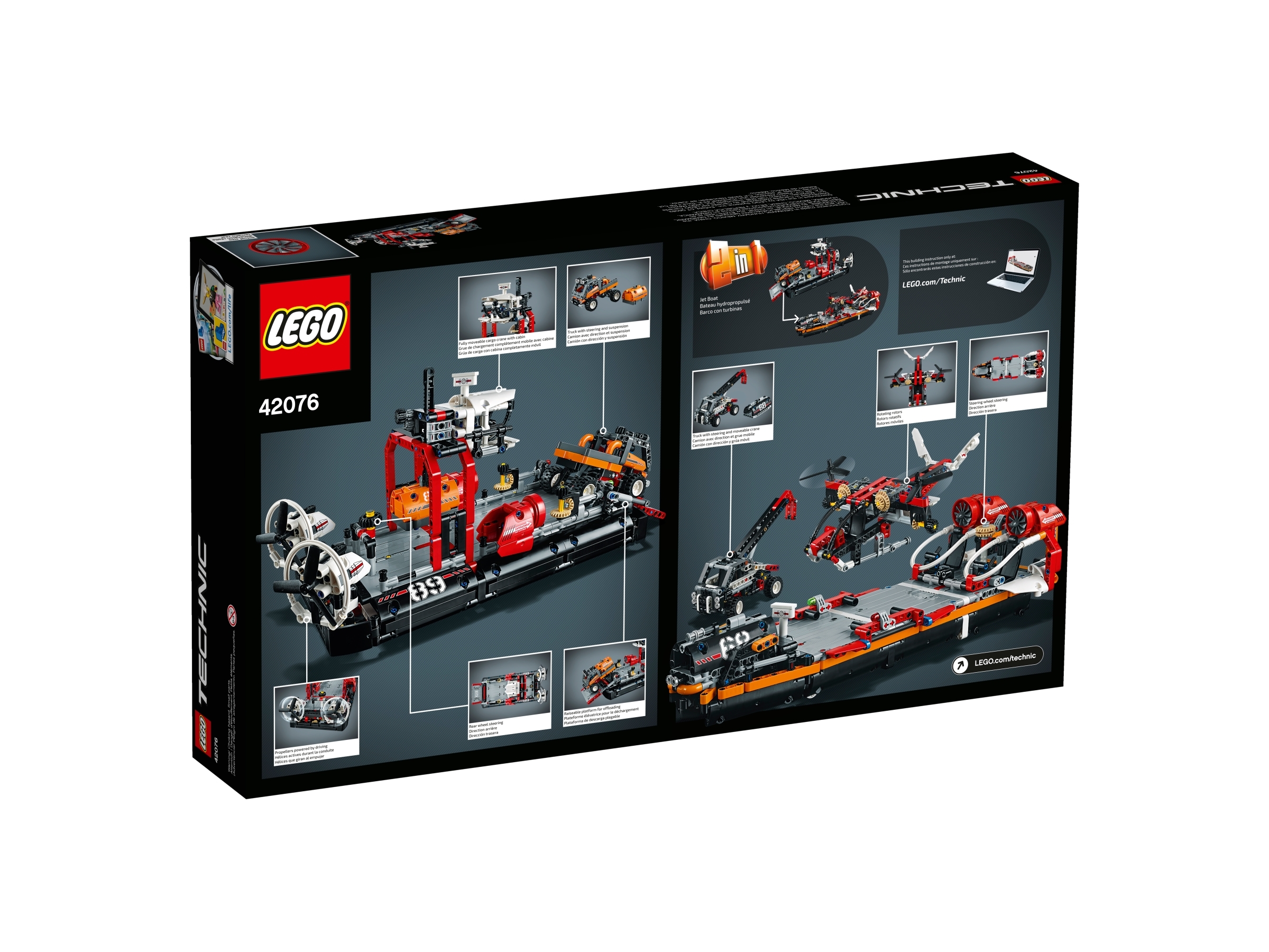 for sale online LEGO Technic Hovercraft 2013 42002