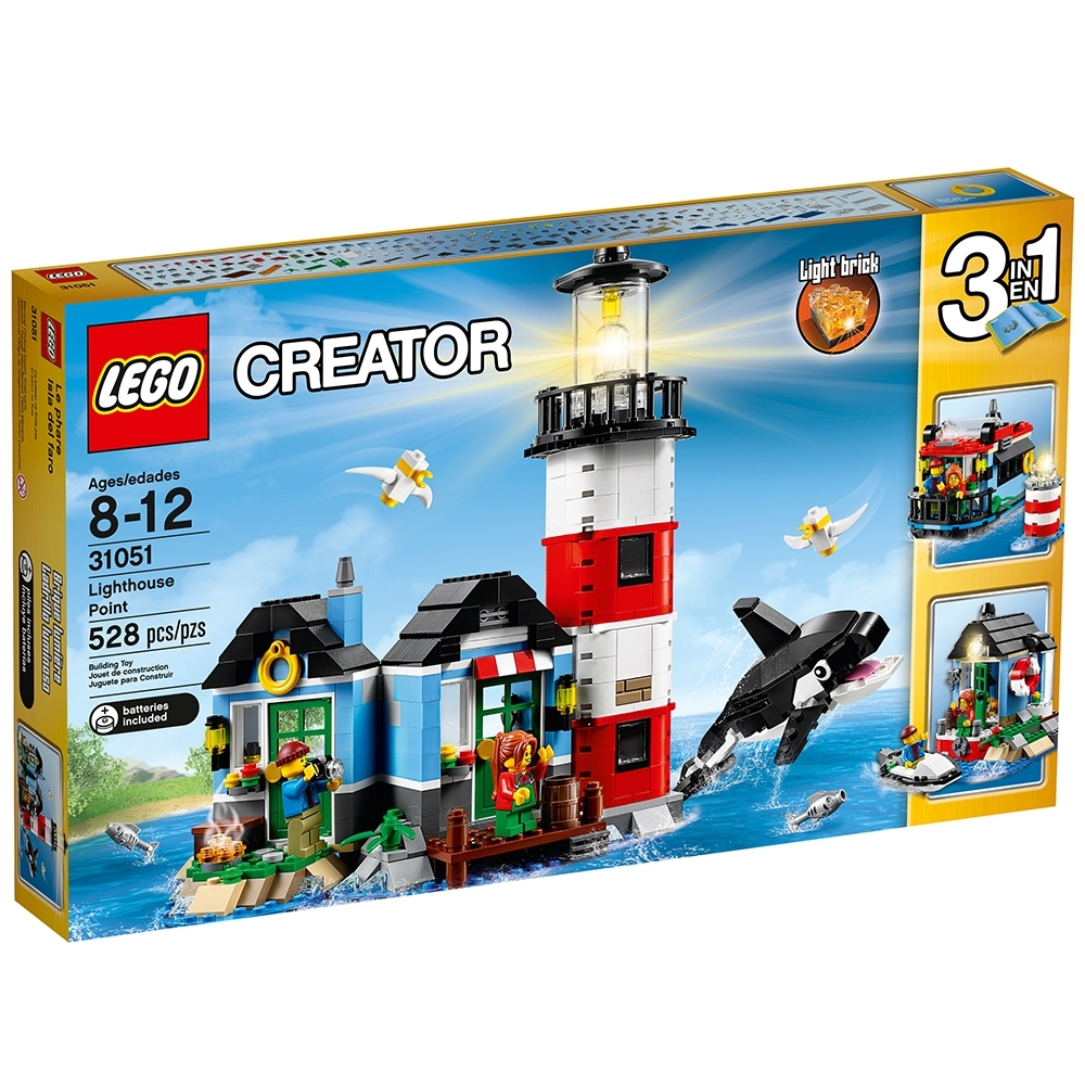 Skalk nøje Det er billigt Lighthouse Point 31051 | Creator 3-in-1 | Buy online at the Official LEGO®  Shop US