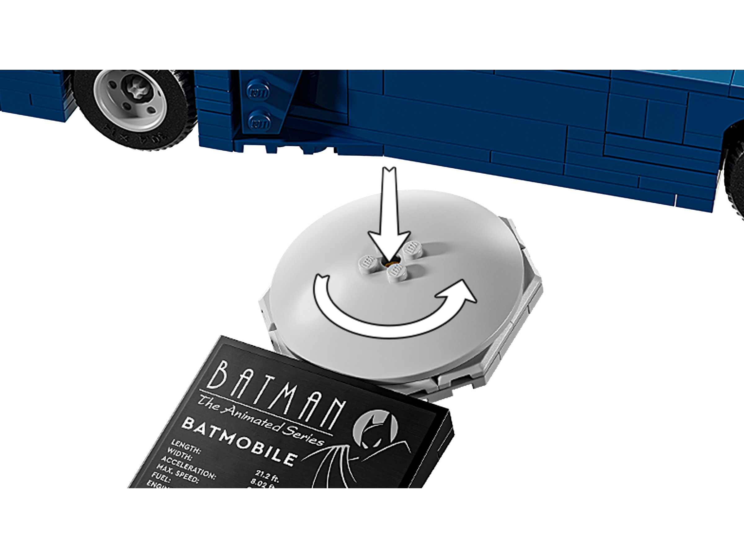 バットモービルに乗ったバットマン vs. ハーレイ・クイン＆ミスター