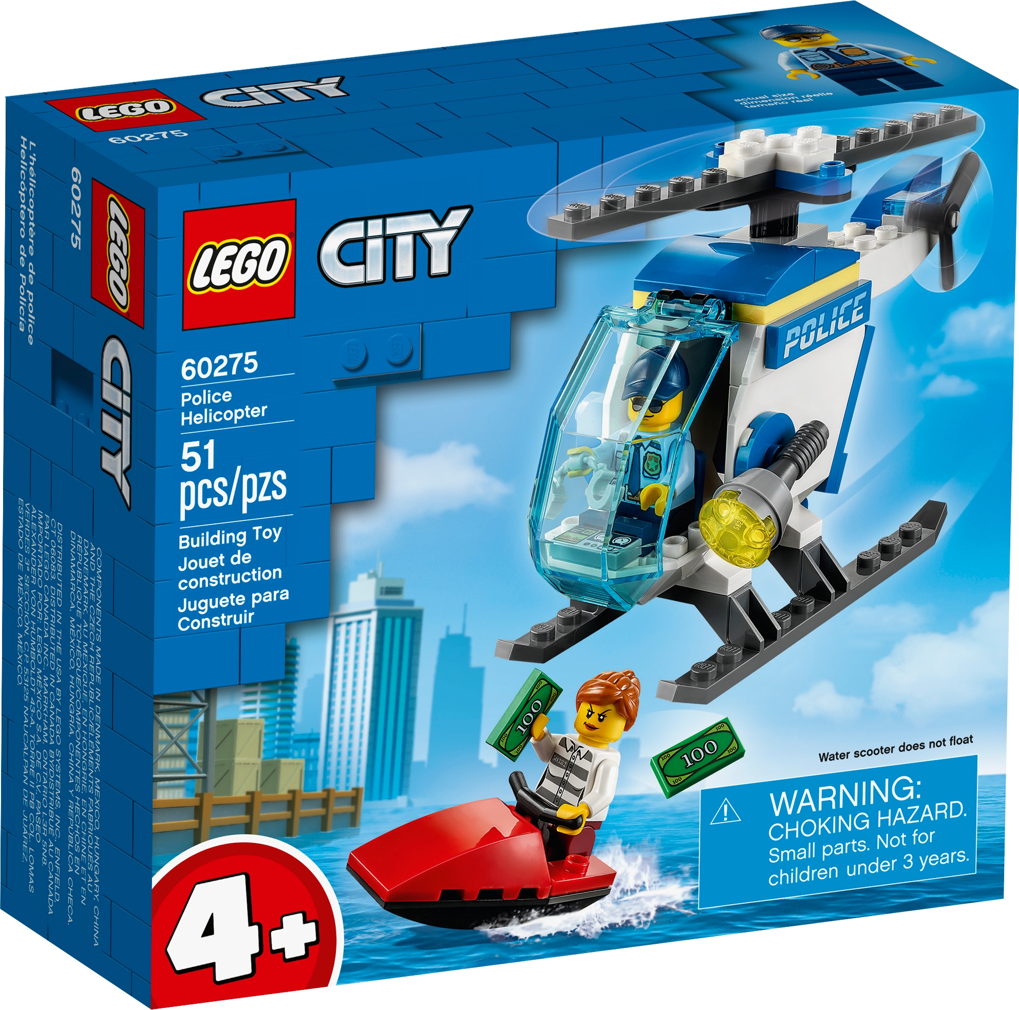 arbejdsløshed Åbent rynker Police Helicopter 60275 | City | Buy online at the Official LEGO® Shop US
