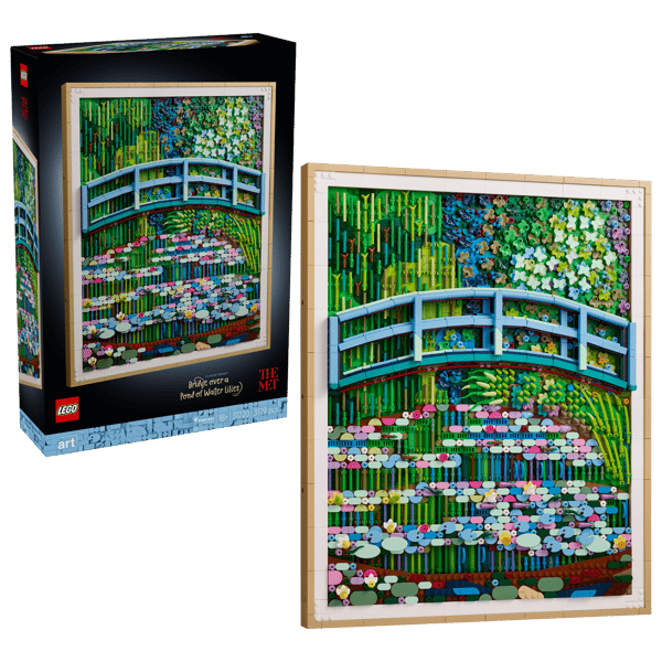 LEGO 31220 Claude Monet : le bassin aux nymphéas, harmonie verte — visuel 2 sur 8