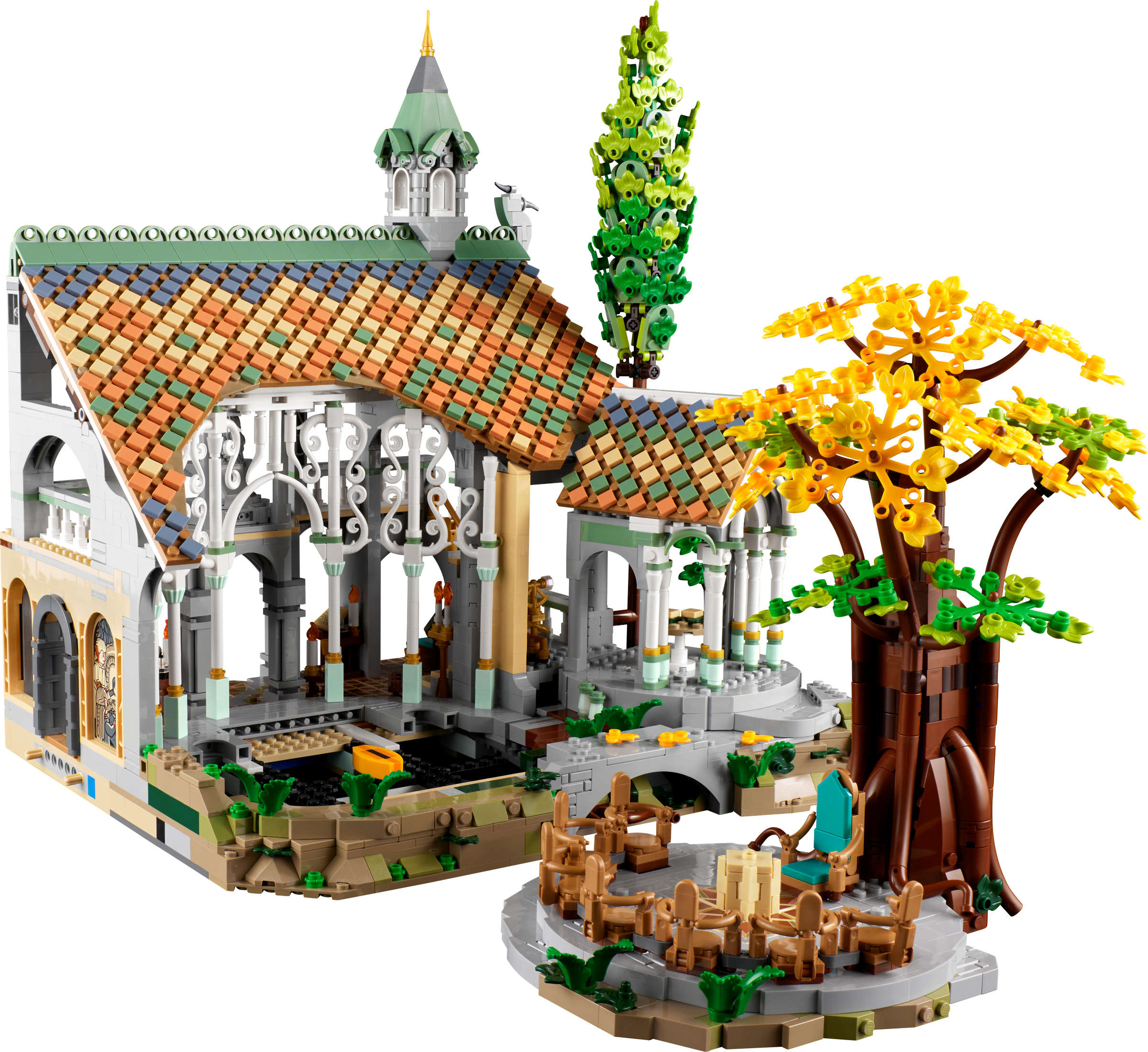 LEGO MOC 10316 Rivendell Extension by Fanpeixi