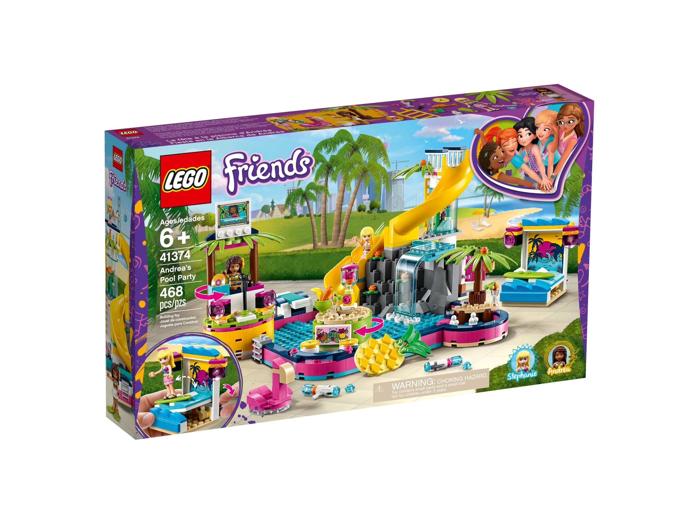 Andrea's Party 41374 | Friends | Buy online at the Official LEGO® US