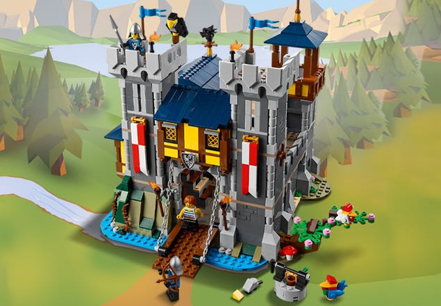struktur mekanisk Sæt tabellen op Medieval Castle 31120 | Creator 3-in-1 | Buy online at the Official LEGO®  Shop US