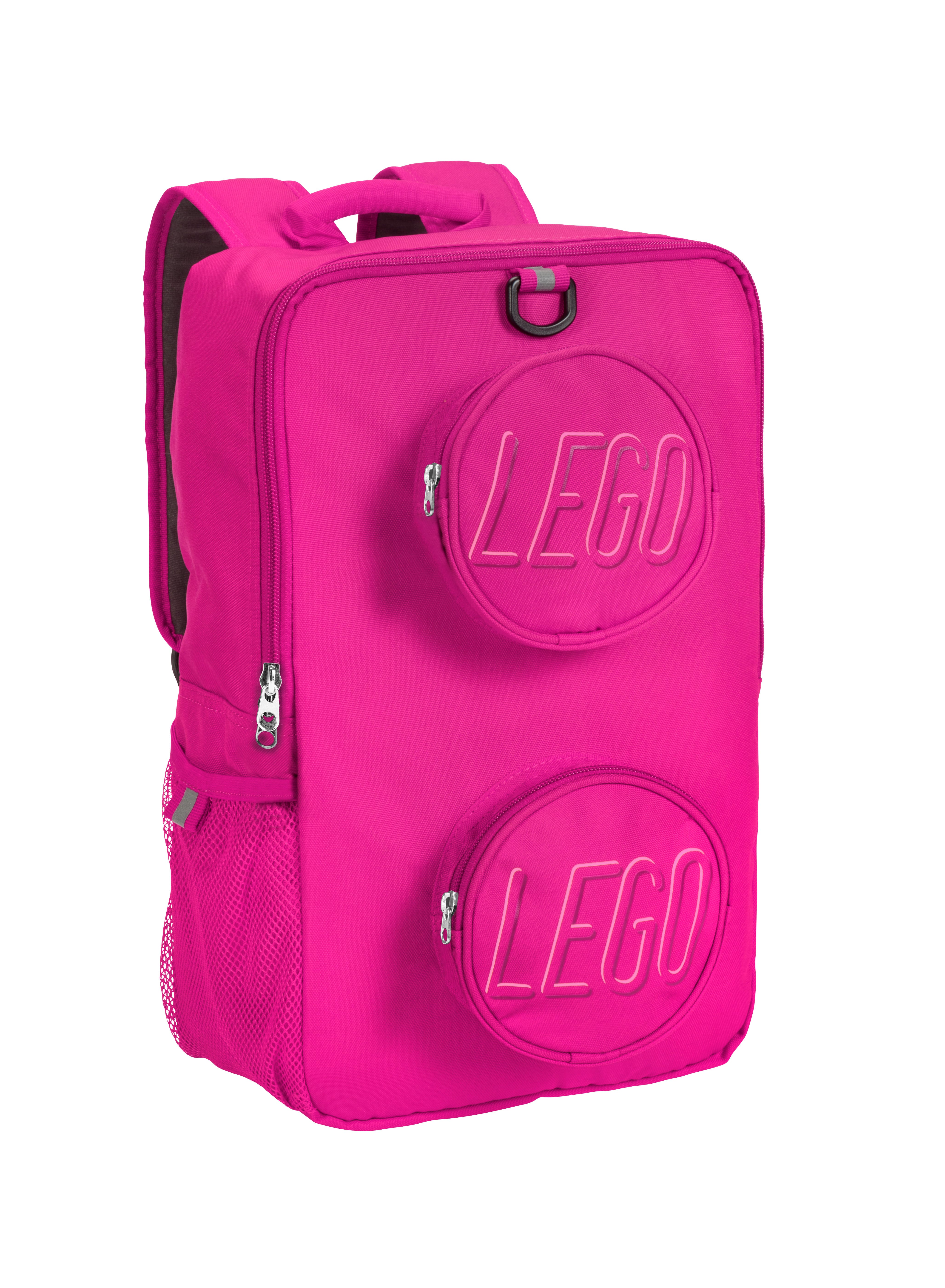 Mochila de ladrillo LEGO® rosa