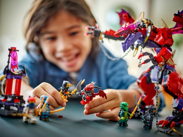 LEGO 71832 Croc-de-tonnerre : le dragon du chaos — visuel 4 sur 7