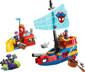 Le bateau pirate de l’équipe Spidey