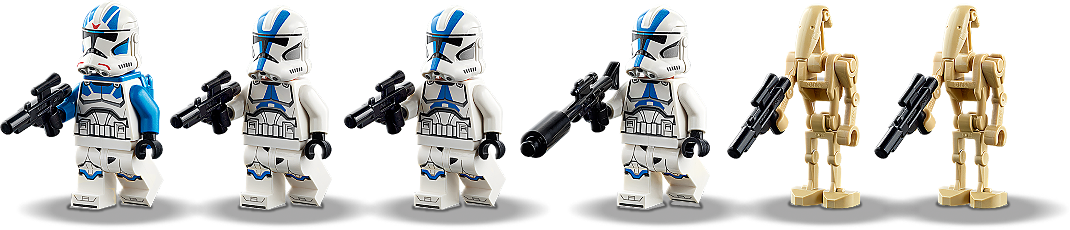 +OHNE Figuren+ 75280 LEGO Star Wars Clone Troopers der 501 Legion NEU 