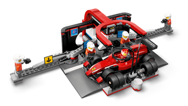 LEGO 60443 Arrêt au stand de F1® avec voiture Ferrari — visuel 4 sur 8