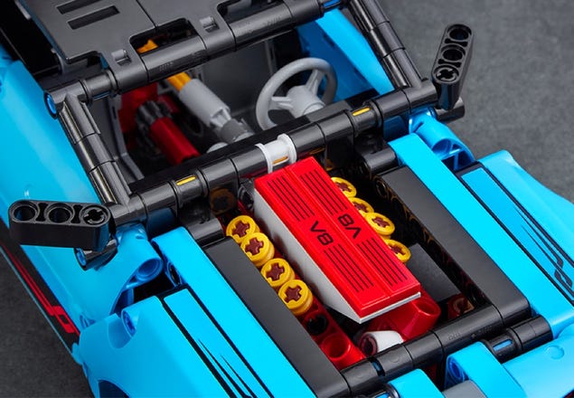LEGO Technic 42098 pas cher, Le transporteur de voitures