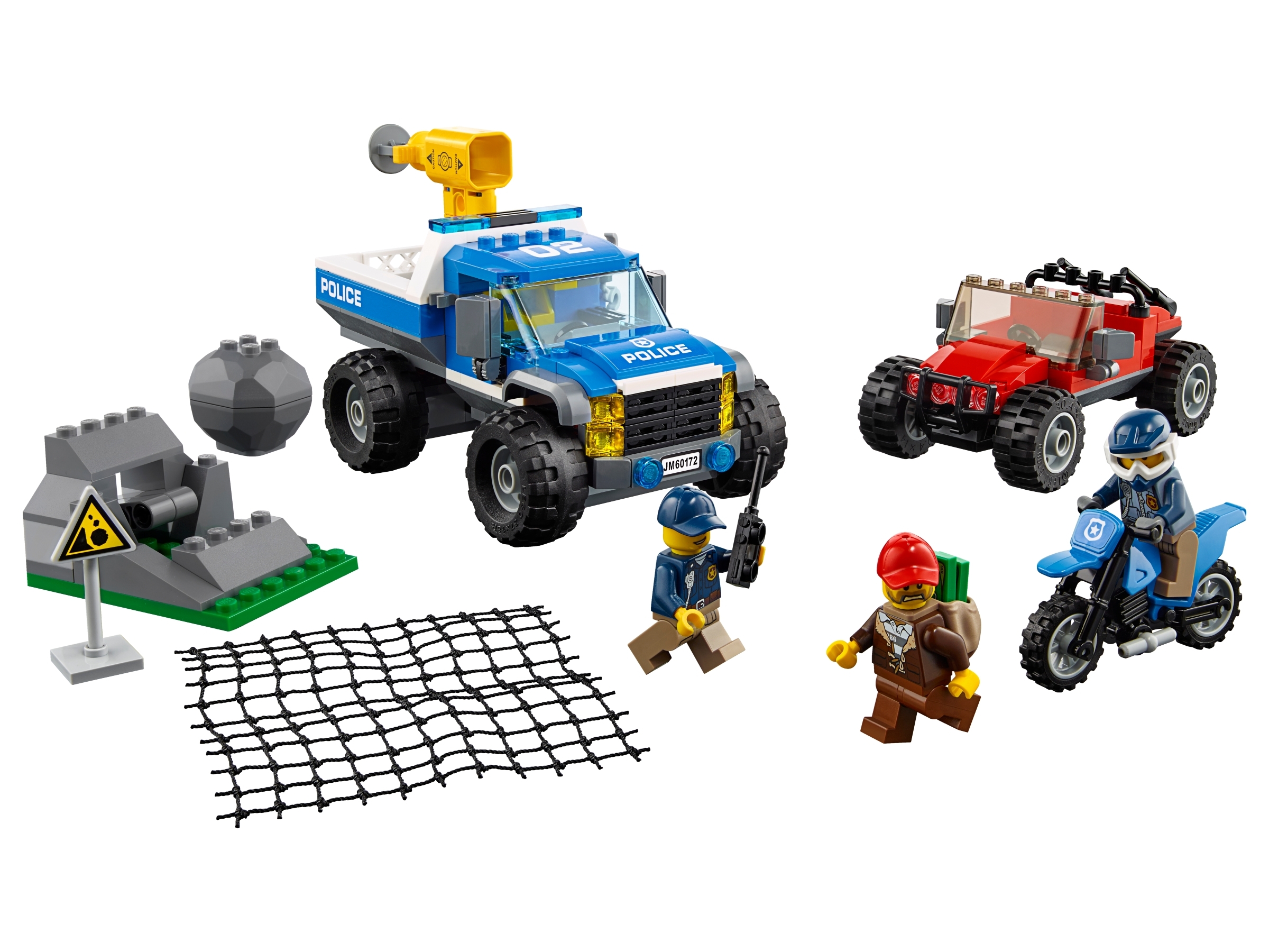 Dirt Road Pursuit 60172 | City | Buy at the Official LEGO® Shop