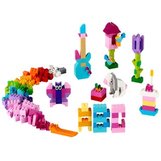 LEGO® tilbehør – lyse farver | Classic Officiel LEGO® Shop DK