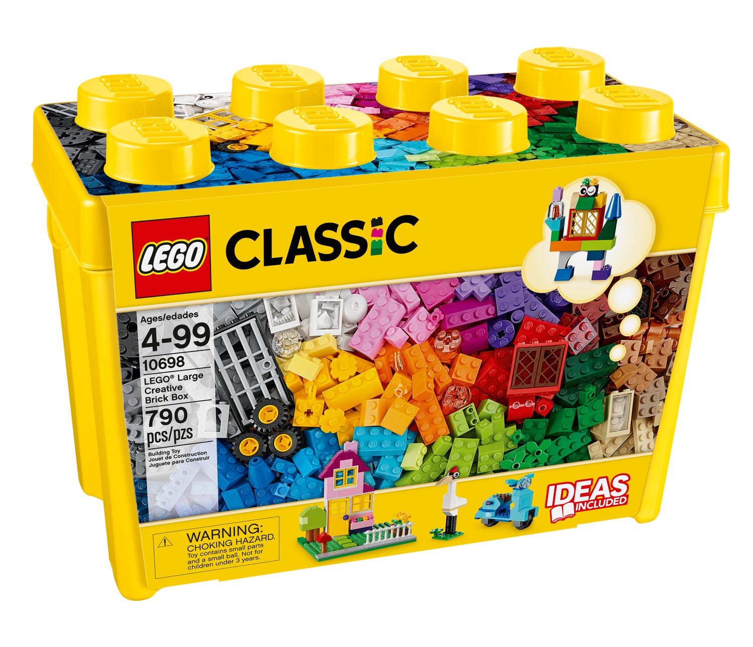 Different Lego Pieces LEGO Classic Large Creative Brick Box 10698