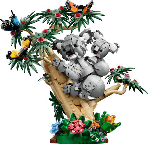 Animali selvatici: Famiglia di Koala — set LEGO 31388
