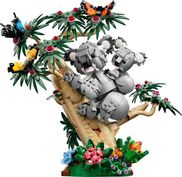 LEGO 31388 Animaux sauvages : la famille de koalas