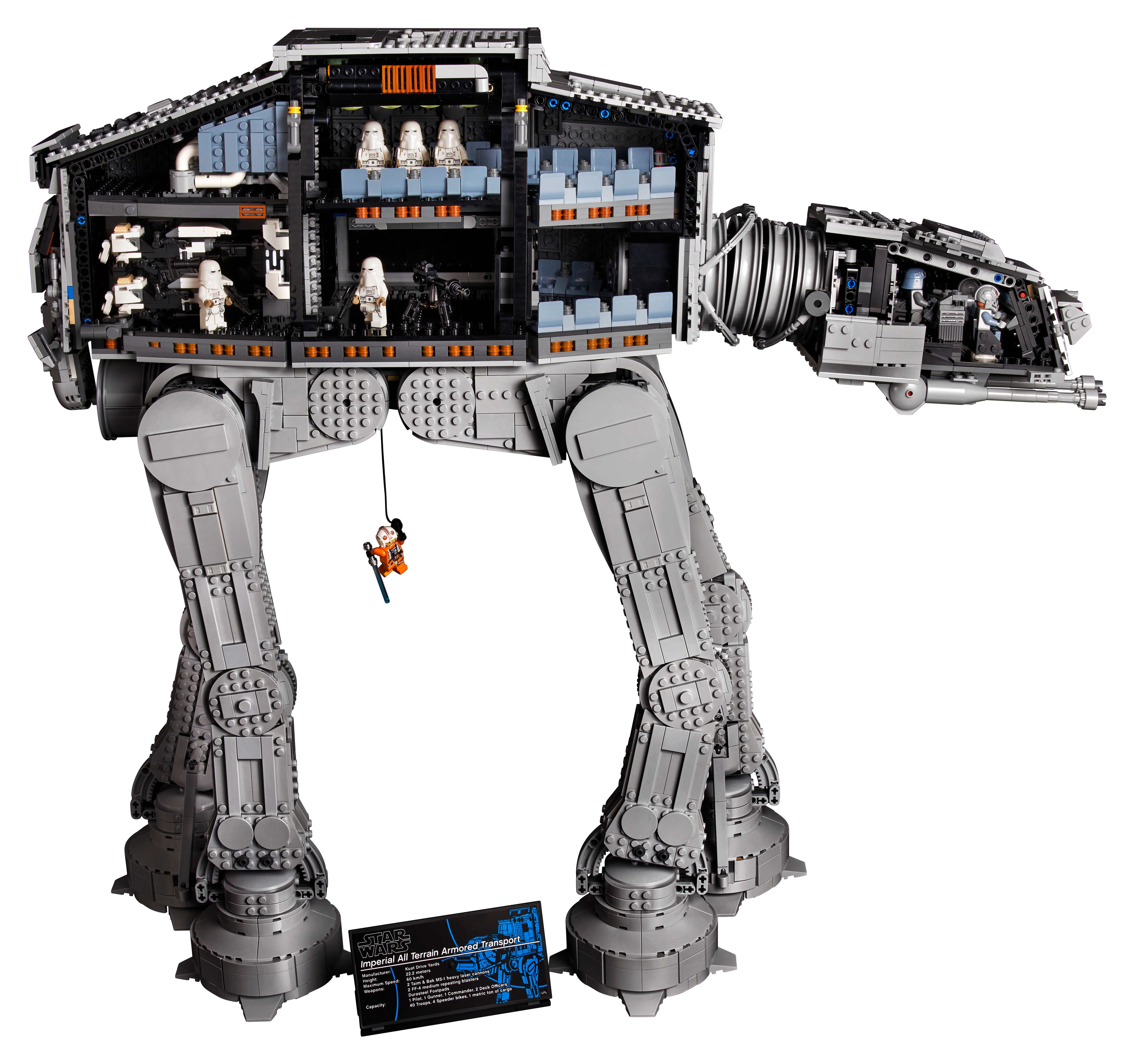 2588pcs Star Wars UCS AT-AT Model Building Blocks Set Kids Education Toy Bricks 