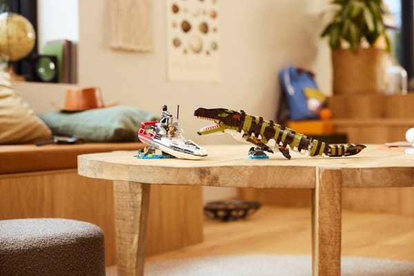 Brick-Built Mosasaurus Boat Mission - Image 6