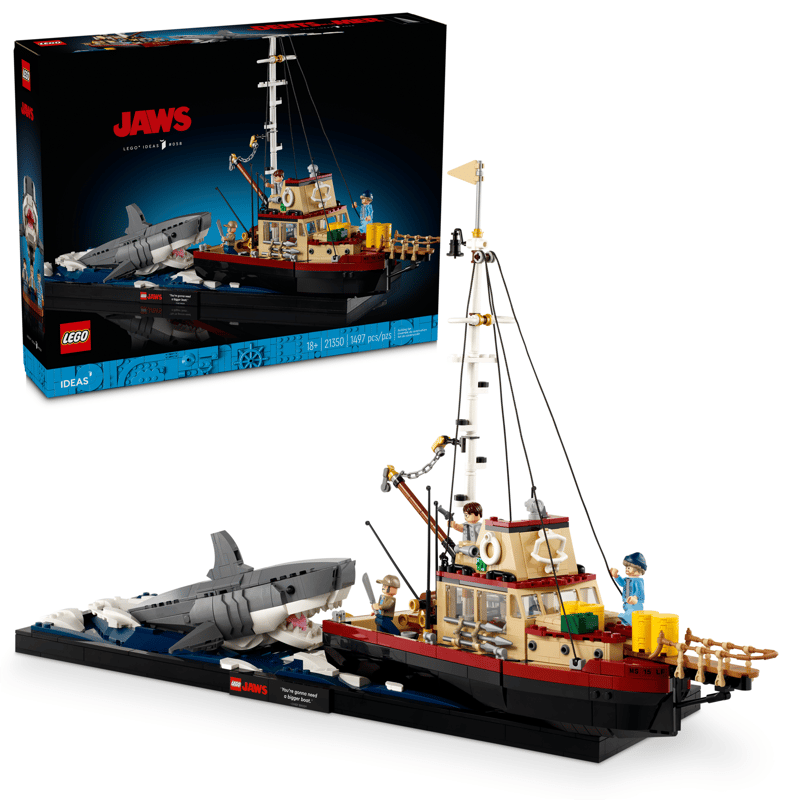 Jaws 21350 | Ideas | Buy online at the Official LEGO® Shop US Jaws 21350 | Ideas | Buy online at the Official LEGO® Shop US