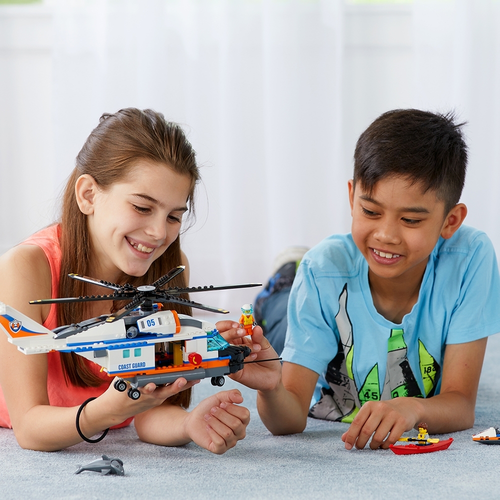Heavy-duty Helicopter 60166 | City | Buy online the LEGO® US
